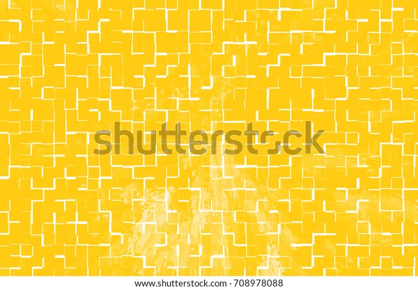 Digital\
background yellow color is divided into\
squares