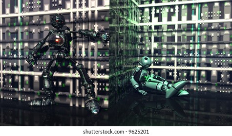 Digital Cg Robot Covert Ops