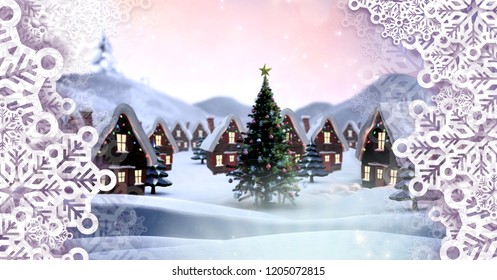 Download Christmas Village 3d Images Stock Photos Vectors Shutterstock