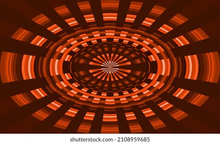 Digital Computer Fractal Art Abstract Fractals.Abstract Multicolor Background With The Crossed Circles.Kaleidoscopic Interference Pattern Of A Laser Beam Reflected.Mystic Futuristic Shining Objects