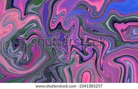 Digital creative painted artificial, marbled surface marbling wallpaper. Marble stone sytle texture abstract background grunge ink in water