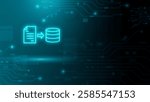 Digital data storage technology document management system on servers network internet, Download and upload database from computer software technology, Searching and manage folder and files online. 