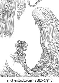 Digital drawing creature 