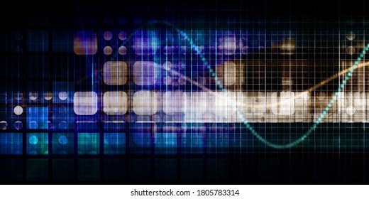 Digital Economy on Digital Computing Technologies Concept