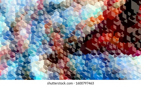 Digital effects. Multicolor abstract background. Colorful pattern. Creative graphic design for poster, brochure, flyer and card. Unique wallpaper. 
Backdrop for web, fabric and notepad cover.