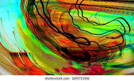 Digital effects. Multicolor abstract background. Colorful pattern. Creative graphic design for poster, brochure, flyer and card. Unique wallpaper. 
Backdrop for web, fabric and notepad cover.