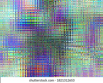 Digital effects. Multicolor abstract background. Colorful pattern. Creative graphic design for poster, brochure, flyer and card. Unique wallpaper. Backdrop for web, fabric and notepad cover.
