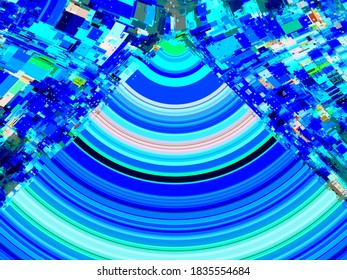 Digital effects. Multicolor abstract background. Colorful pattern. Creative graphic design for poster, brochure, flyer and card. Unique wallpaper. Backdrop for web, fabric and notepad cover. - Powered by Shutterstock - Get 15% off with code: PIKWIZARD15