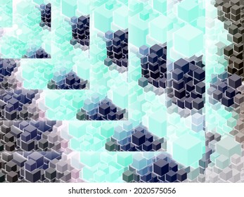 Digital effects. Multicolor abstract background. Colorful pattern. Creative graphic design for poster, brochure, flyer and card. Unique wallpaper. Backdrop for web, fabric and notepad cover.