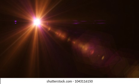 Digital Galaxy lens Flare , light leaks , Abstract overlays background. - Shutterstock ID 1043116150