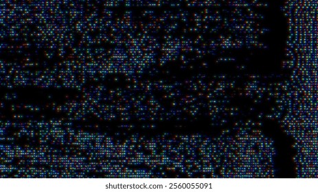 Digital Glitch noise static television VFX. Visual video effects stripes background, CRT tv screen no signal glitch effect