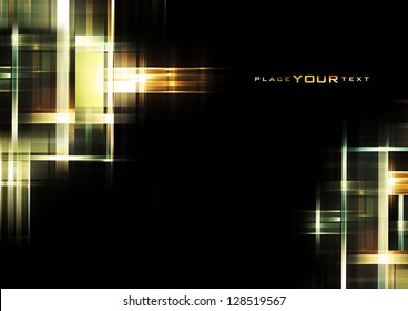 Digital glowing background