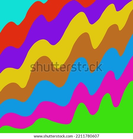 Digital hand drawn abstract pattern colorful polka dot texture background for design or card making.