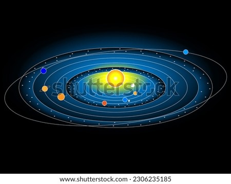 Similar – Image, Stock Photo Lunar Eclipse 27 July 2018: The End