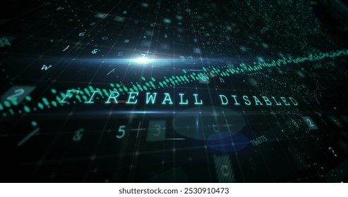 Digital image of cyber security data processing against black background. global networking and cyber security technology concept