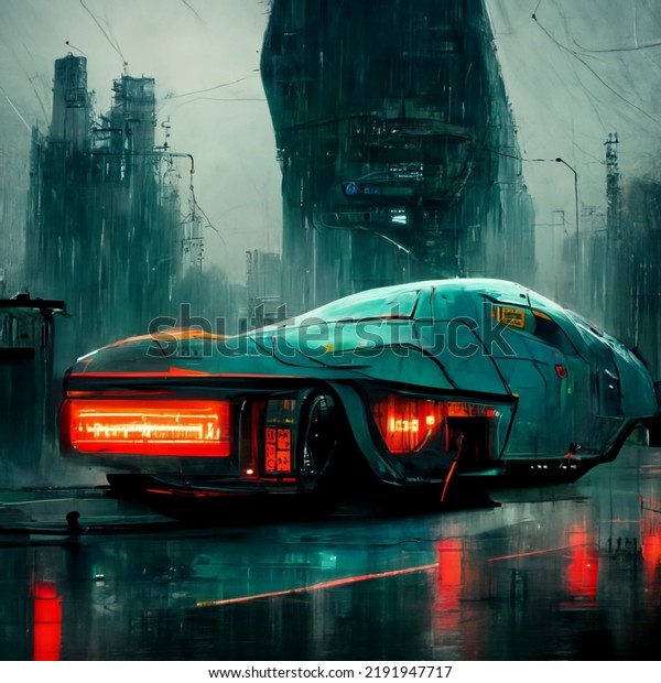 It is an digital\
image from future of\
car.