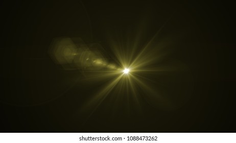 Digital lens Flare , light leaks , Abstract overlays background. - Shutterstock ID 1088473262