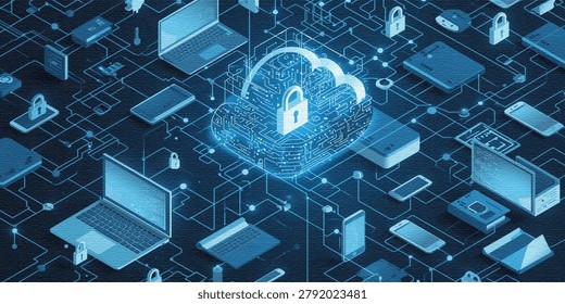 Digital Lock Security with Protected Cloud Connectivity