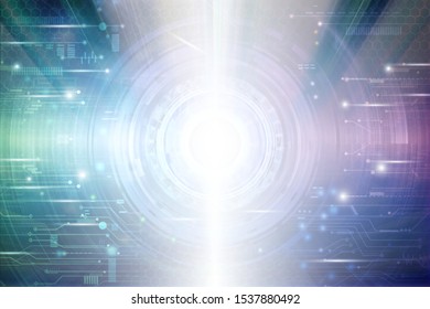 Digital matrix high technology background.