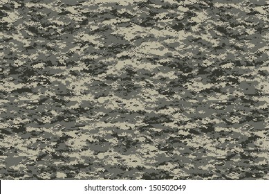 Digital Military Camo Texture, For Future Military Usage Concept