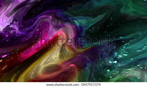 digital\
painted abstract design,colorful grunge\
texture