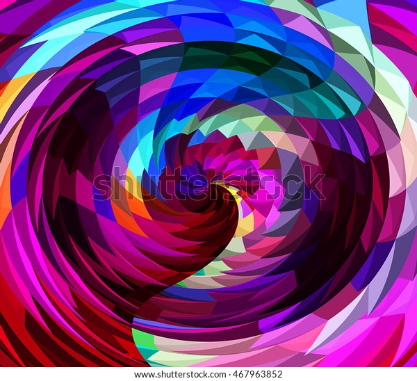 Digital Painting Beautiful Abstract Water Color Paint Chaotic Wavy Twirl Pattern in Colorful Bright Pastel Colors Background