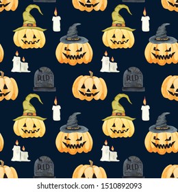 digital paper halloween, a seamless pattern that is great for wrapping gifts or decorating cards and invitations