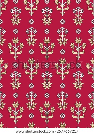 Digital pattern seamless illustration design