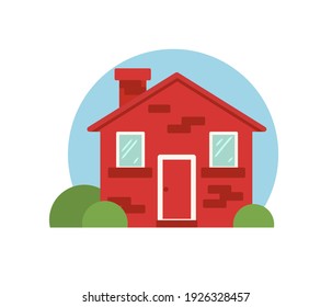 house illustration cute