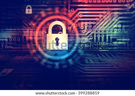 Digital security concept
