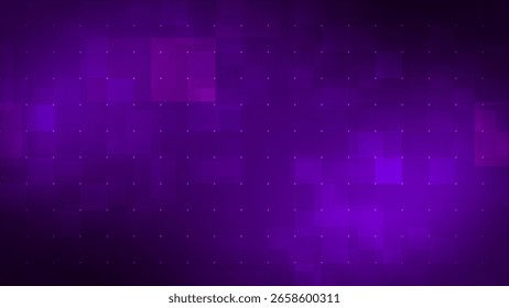 Digital Small Squares pattern futuristic Background Video, Squares pattern hi-tech technology background