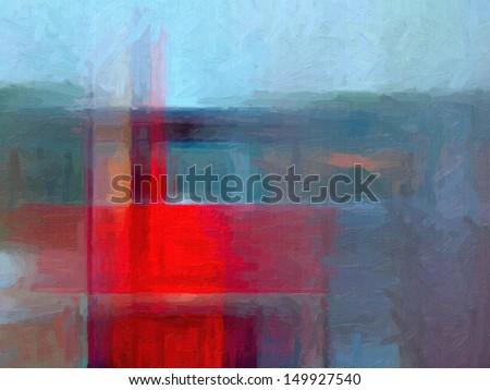 Digital structure of painting. Oil paint background 