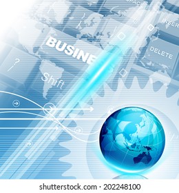 Digital technology background