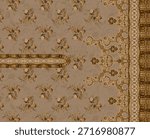 Digital textile design front back sleeves