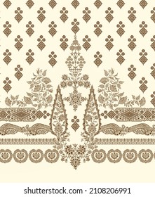 Digital And Textile Design Pattern