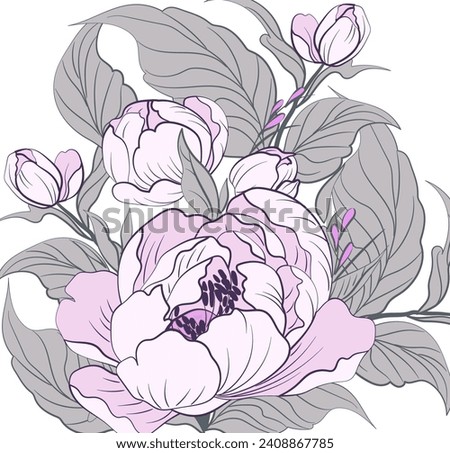 Digital and textile design pattern