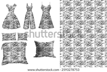 Digital And Textile Design Pattern