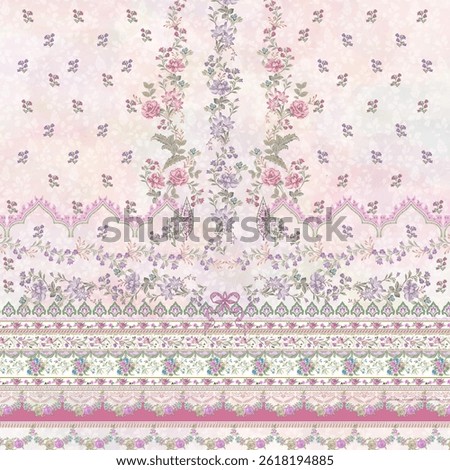 Digital and Textile Design Pattern