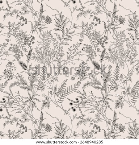 Digital and Textile Design Pattern 