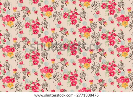 Digital textile designs front back salv and dupatta motifs