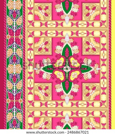 digital textile draw boder pattern motif ikat seamless seem deisgn our help to create awesome design draw pattern flower motif