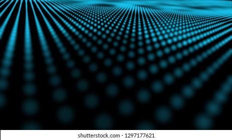 Digital Transformation Modern Technology Abstract Network Wire Frame. Background And Texture Concept. Motion Illustration Theme.