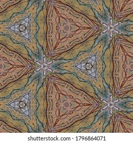 Digital Wall Tile Decor For interior Home or Ceramic wall tile Design, Mandala Art Decor For Home, wallpaper, linoleum, textile, web page background. - Illustration
