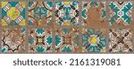 Digital Wall Tile Design, Geometric pattern, Abstract wall Decor. In Multi Colors. It can be used For Home Kitchen or Washroom Decoration, Wallpaper, Linoleum, Textile, Web Page.