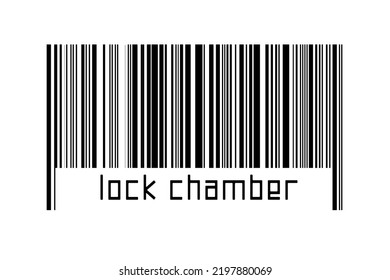Digitalization Concept Barcode Black Horizontal Lines Stock ...