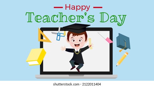 1,532 Happy teachers day images Images, Stock Photos & Vectors ...