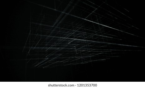Digitally Generated Network Background