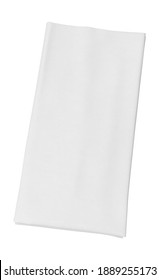 Dinner Napkin 3D illustration on white background