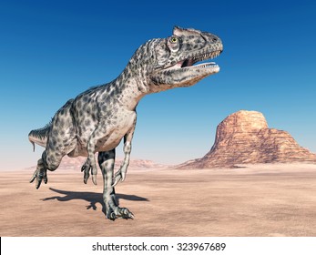 Dinosaur Allosaurus
Computer generated 3D illustration