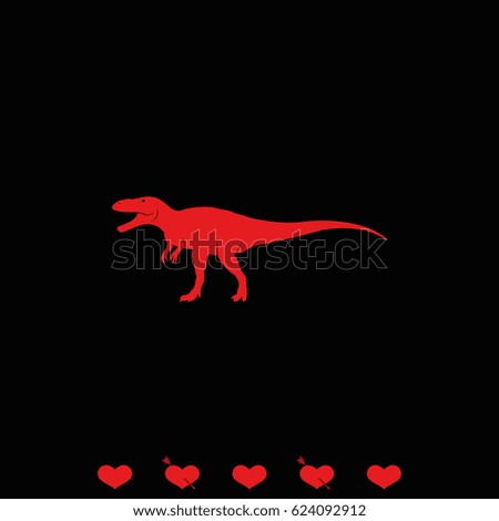 Similar – Foto Bild Dinosaurier T. rex Silhouette